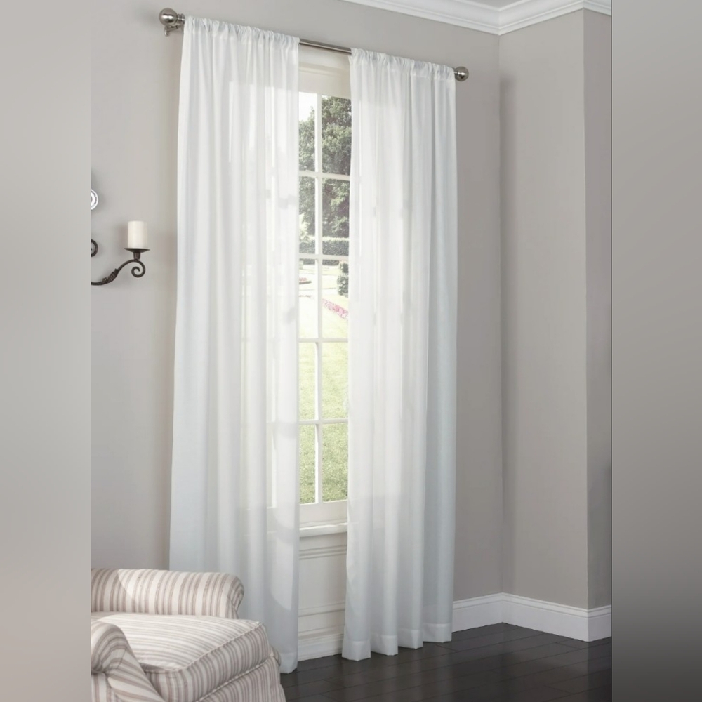 Eclipse Chelsea Light Filtering Curtain Panel, 52" x 108"